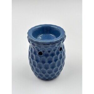 Tuscany Candle Blue Honeycomb Ceramic Wax Warmer Base & Bulb Only No Plug I